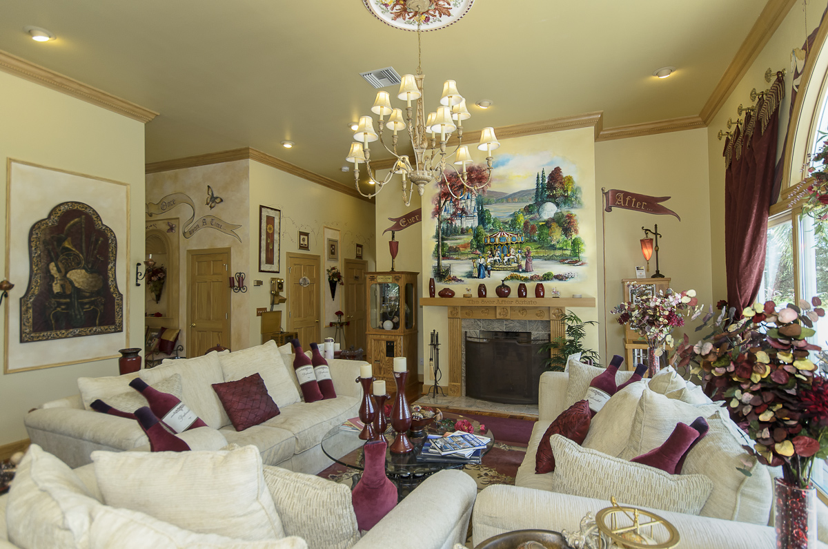 A Family Living Room at The Ever After Estate